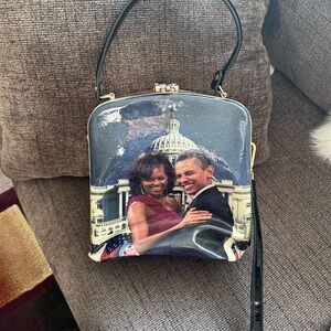 Michelle Obama purse with Obama
